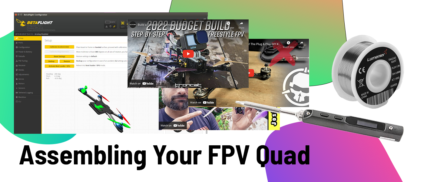 Budget fpv drone sales build